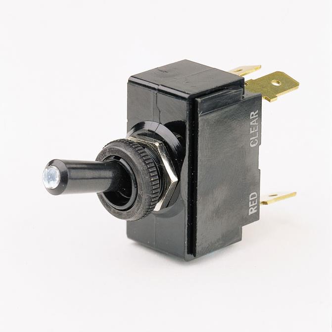 Littelfuse 25 A Lighted Tip Marine Grade Toggle Switch, M-54111 Marine Series